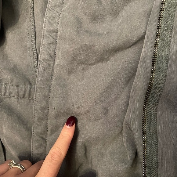 Sundance Velvet Lined Utility Coat Size S - Picture 6 of 6